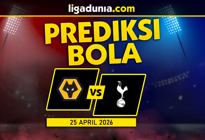 Prediksi Wolves vs Tottenham 25 April 2026